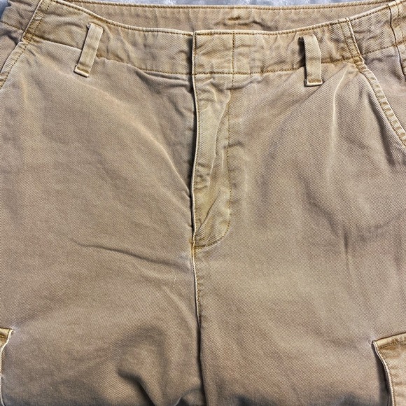 GAP Womens Loose Khaki Cargo Casual Sz‎ 6 Regenerative Cotton - Picture 2 of 12